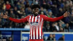 Thomas Partey also found the net for Atletico with a fine long-range strike at Mendizorroza