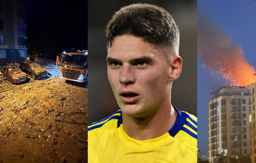 Ukraine player’s home bombed with wife, mother and three-year-old daughter inside [Photos]