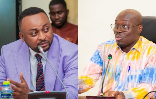 Member of Parliament for Old Tafo, Vincent Ekow Assafuah,  and Finance Minister Dr Cassiel Ato Forson