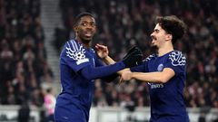 Ousmane Dembele and Vitinha