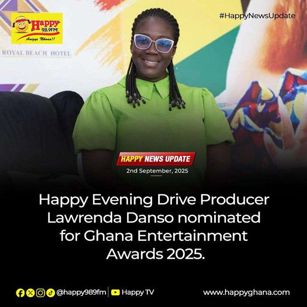 Veteran producer Lawrenda Danso honoured for outstanding contribution to Ghanaian media