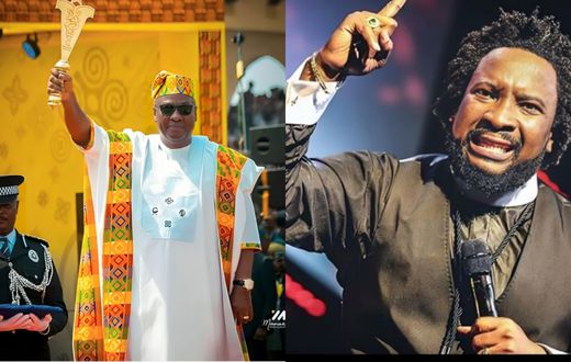 John Mahama and Sonnie Badu
