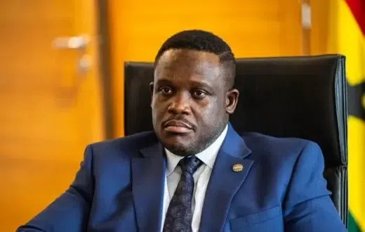 Sam Nartey George, Minister for Communication, Digital Technology, and Innovation.