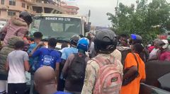 4 severely injured, about 10 cars damaged in tragic crash at Nkrumah Circle (video)