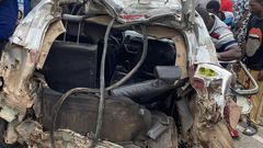 4 severely injured, about 10 cars damaged in tragic crash at Nkrumah Circle