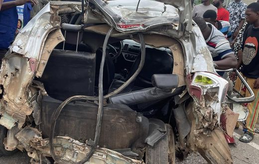 4 severely injured, about 10 cars damaged in tragic crash at Nkrumah Circle