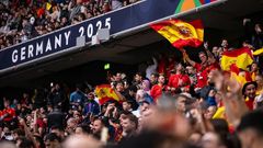 Football fan dies after falling from stadium stands during Spain vs Portugal final