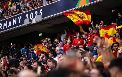 Football fan dies after falling from stadium stands during Spain vs Portugal final