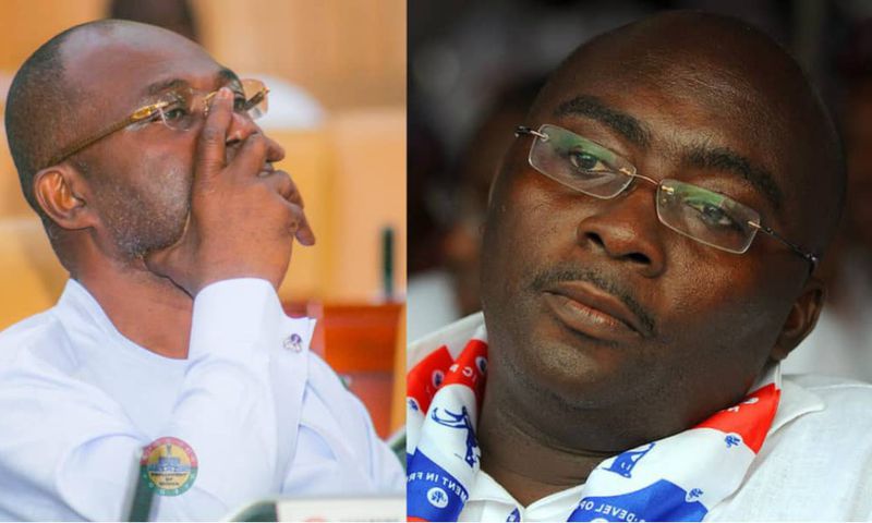 Kennedy Agyapong and Dr Bawumia