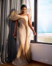 Nana Akua Addo storms Nigeria with gorgeous dress for AMVCA