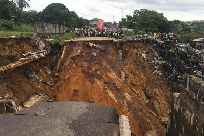 More than 40 people were killed after torrential rains caused landslides and led to rivers bursting their banks