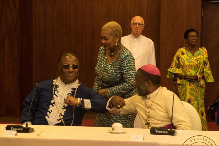 President Akufo-Addo organised a breakfast meeting with Christian religious leaders