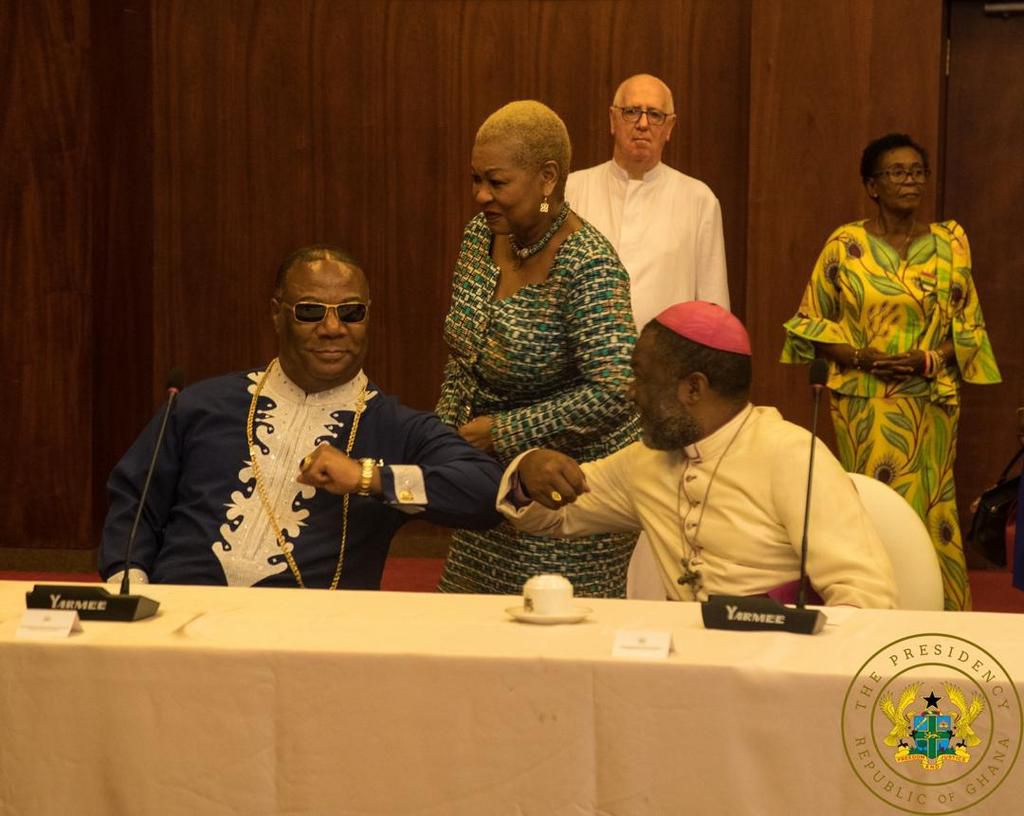 President Akufo-Addo organised a breakfast meeting with Christian religious leaders