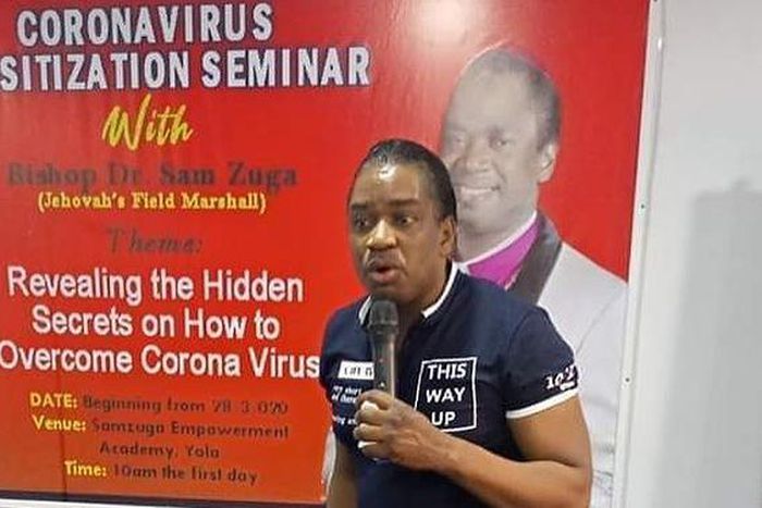 H2O+NaCl+C12H22O11+ 33°C = 37²7/322 – Bishop Zuga’s alleged prophetic cure for COVID-19