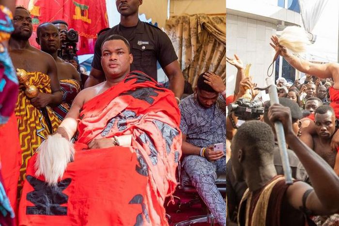 Photos: Kwadwo Safo Kantanka Jnr enstooled chief