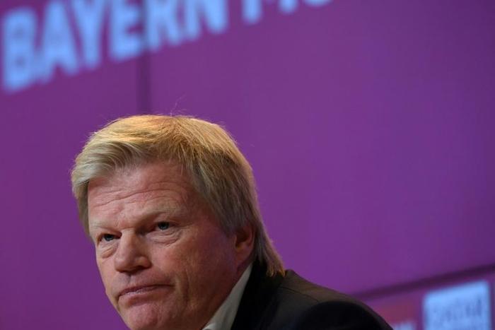 Oliver Kahn was presented in his new role as a director by Bundesliga club Bayern Munich on Tuesday