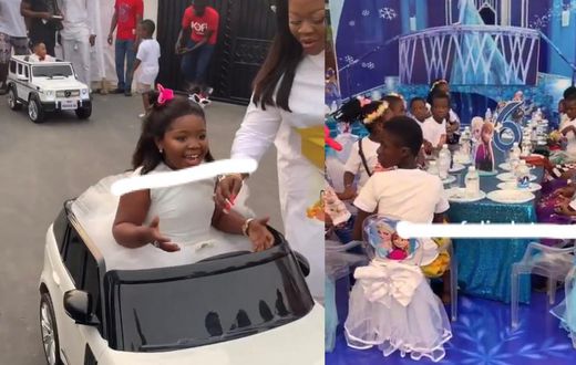 Rev Obofour holds lavish party for his kids