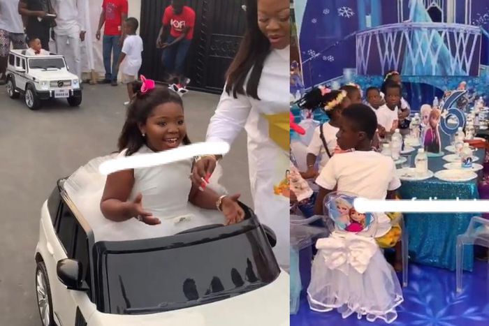 Rev Obofour holds lavish party for his kids