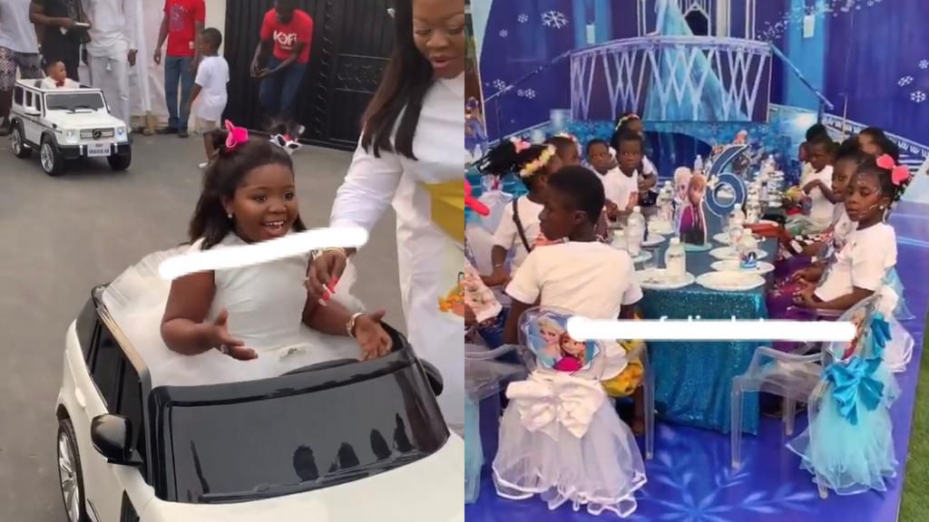 Rev Obofour holds lavish party for his kids