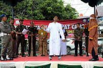 Man who fainted during 100 lashes for premarital sex was revived to take the rest before being rushed to the hospital