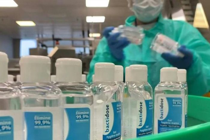 With demand exploding amid the COVID-19 outbreak the family owned business is producing up to 100,000 plastic bottles of gel every day at three sites