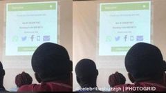 University lecturer mistakenly projects his betting slip during class session