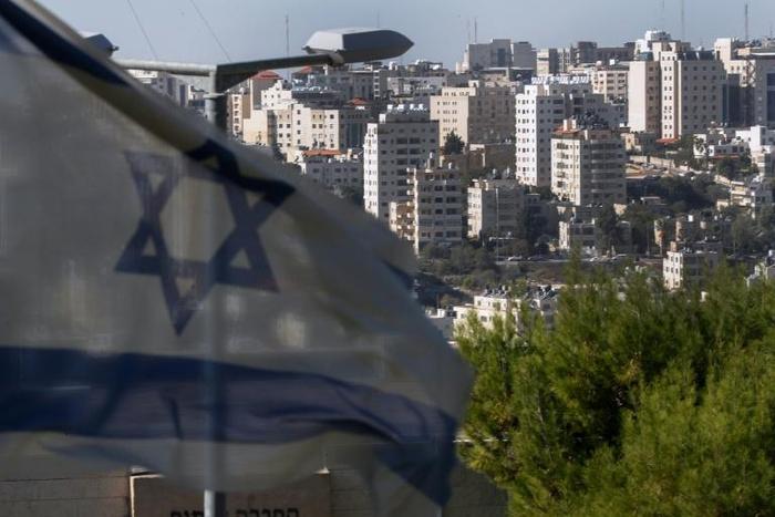 A picture taken on November 19, 2019 from the Israeli settlement of Psagot shows a partial view of the Palestinian West Bank city of Ramallah