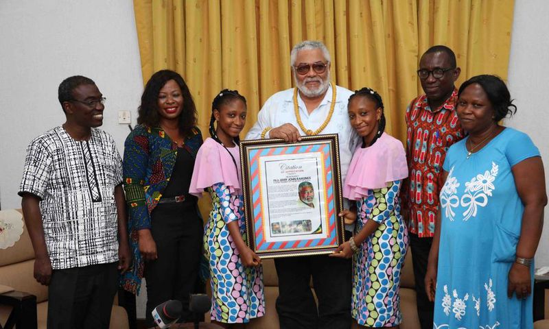 19-yr-old siamese twins separated at Korle Bu visit grateful to Rawlings