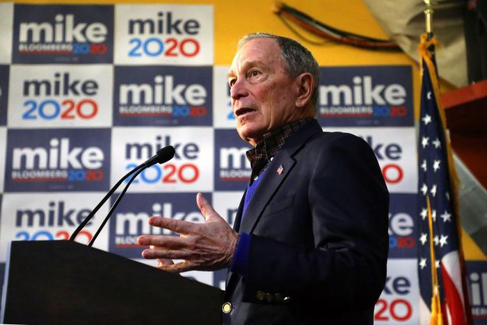 As Other Democrats Feud, Bloomberg Hammers Trump on Health Care