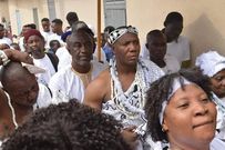 Akufo-Addo's bodyguard enstooled chief of Alajo (Photos)