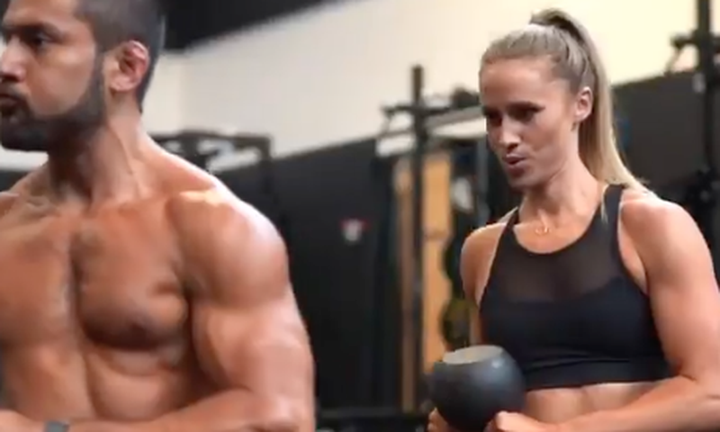 3-Move Kettlebell and Bodyweight Circuit