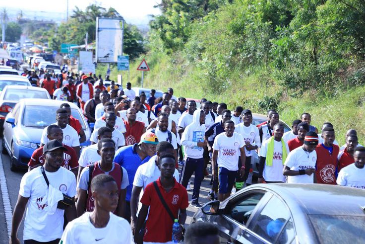 Conti Alumni works out to encourage healthy lifestyle