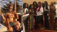 VIDEO: Asamoah Gyan and Essien troll celebs who were snubbed by Cardi B