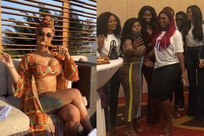 VIDEO: Asamoah Gyan and Essien troll celebs who were snubbed by Cardi B