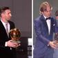 Luka Modric and Messi