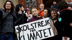 Greta Thunberg told world leaders "you haven't seen anything yet" as she spoke to a climate protest crowd in Lausanne