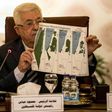 Palestinian leader Mahmud Abbas spoke at an Arab League meeting in Cairo called after US President Donald Trump presented a controversial Middle East peace plan