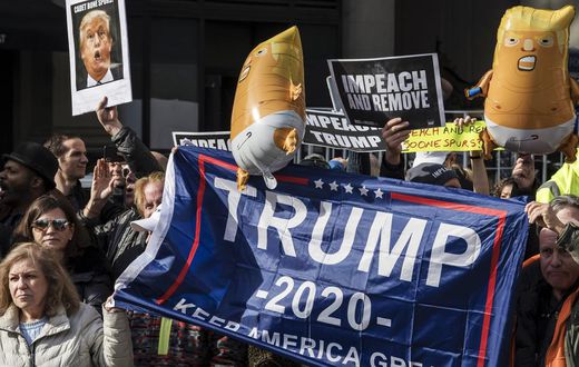 Impeachment Testimony Sends Talk Radio Shows to Familiar Sides