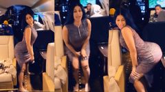 Cardi B on her ay to Africa