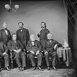 Members of the US House of Representatives who managed the impeachment case against president Andrew Johnson in 1868