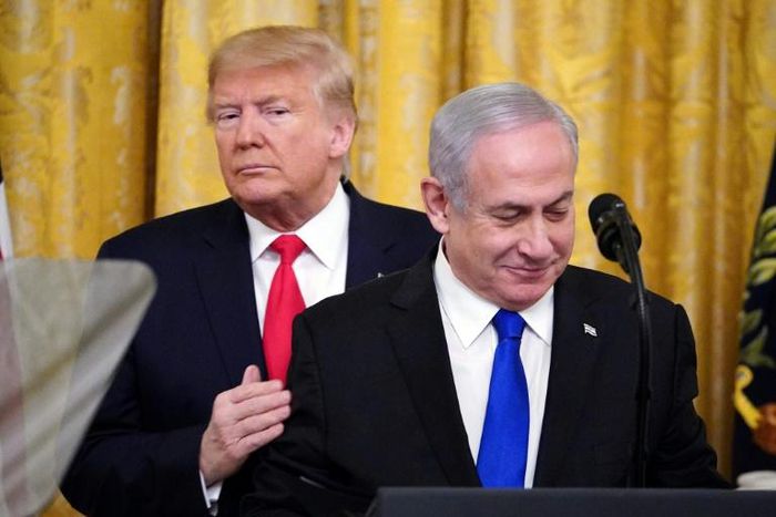 Netanyahu has played up his relationship with US President Donald Trump as he fights for re-election in March