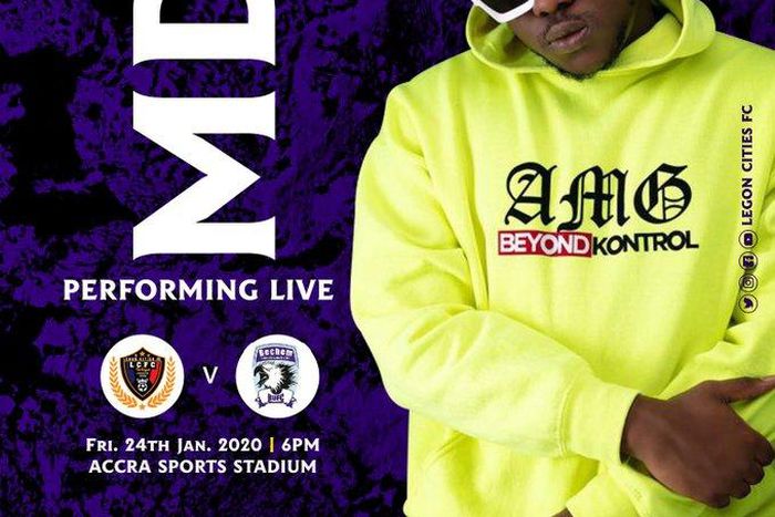GPL: ‘Money boys’ Legon Cities recruit Medikal to perform at game against Bechem United
