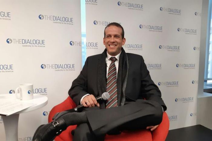 Bolivian politician Luis Fernando Camacho (pictured December 2019) said he would be prepared to drop out of the presidential race as long as others did the same, "so we can all get behind one single candidate"