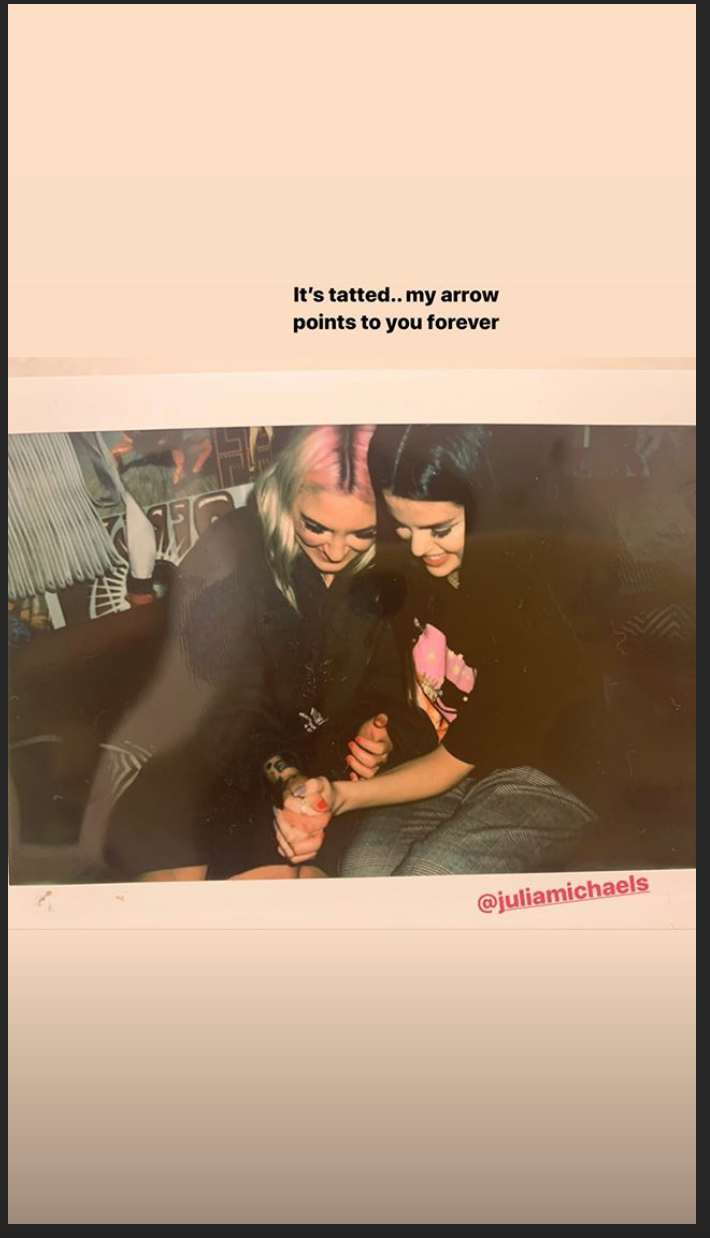 Selena Gomez and Julia Michaels