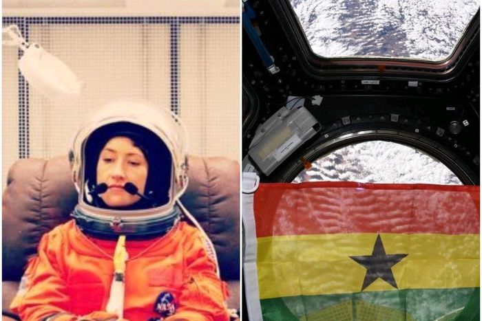American astronaut who studied at University of Ghana returns to earth