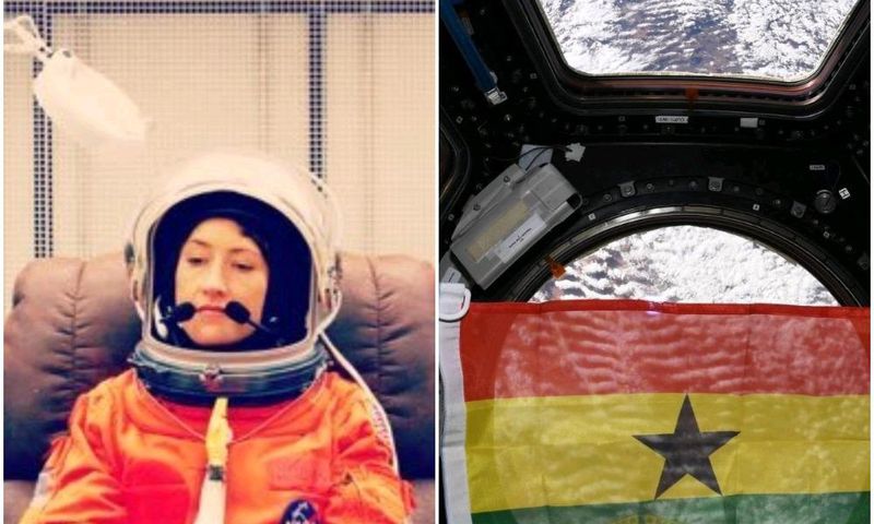 American astronaut who studied at University of Ghana returns to earth