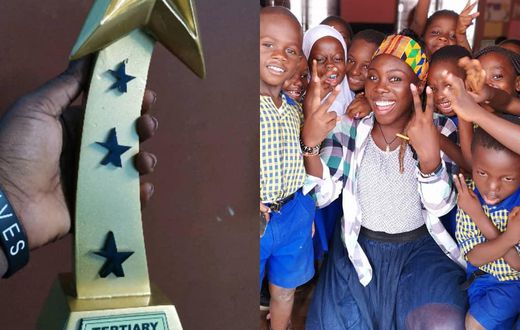 Teacher Ewuraama awarded
