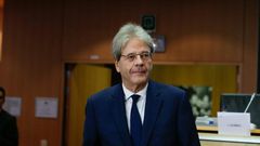 The rules, which aim to enforce budgetary discipline among European Union members, were born out of the financial crisis and needed to be updated, Paolo Gentiloni said; he is pictured October 3, 2019