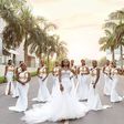 Tracy Asante Osei and her beautiful bridesmaids