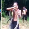 Snake charmer killed by savage king cobra bite while showing off 'magic skills'